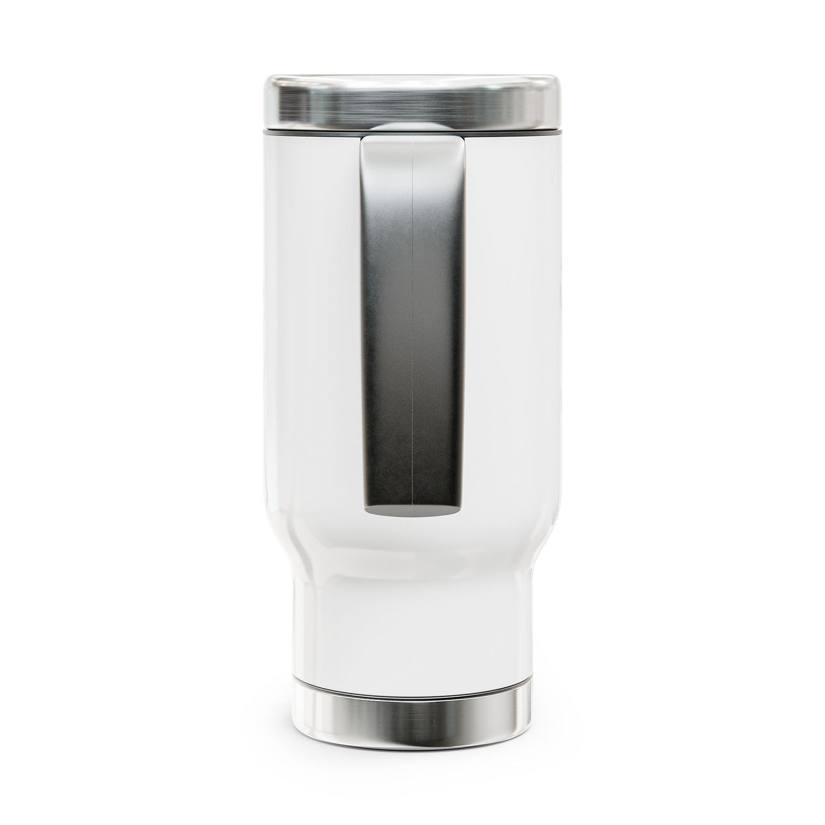 Transportation Company Logo Travel Mug — 14oz Stainless Steel Insulated with Handle